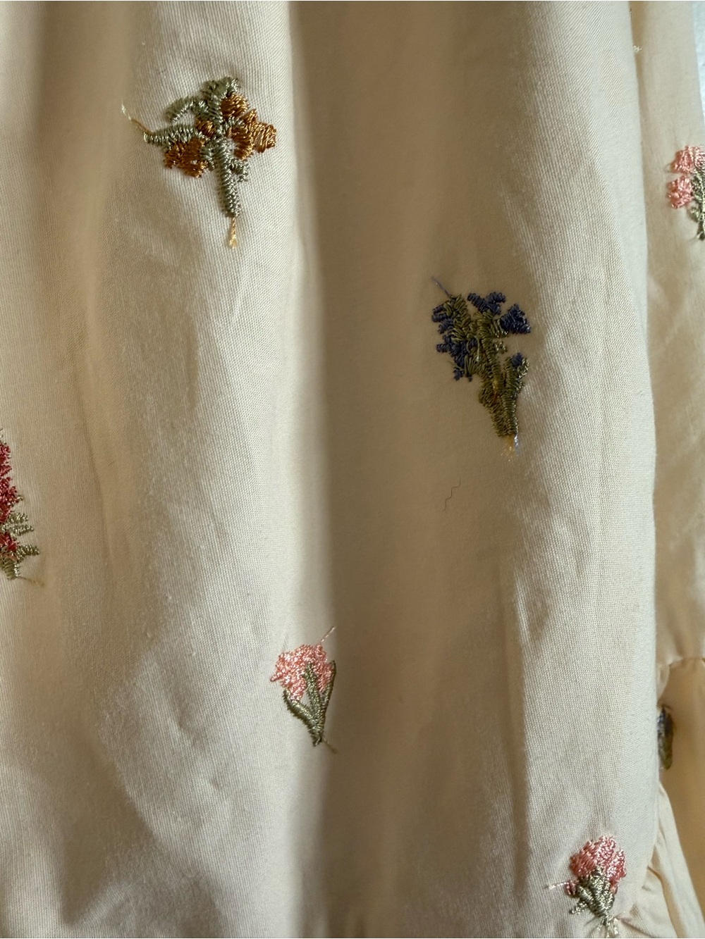 Böhme Sicilie Embroidered Floral Tiered Maxi Skirt New - Picture 6 of 9